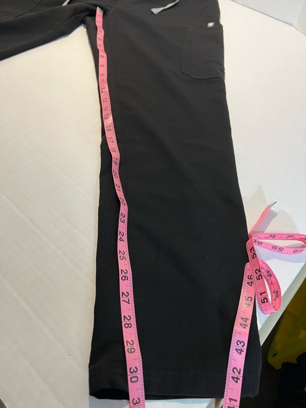 FIGS Yola Scrub Pants Black Technical Collection Womens size Medium - Picture 9 of 10